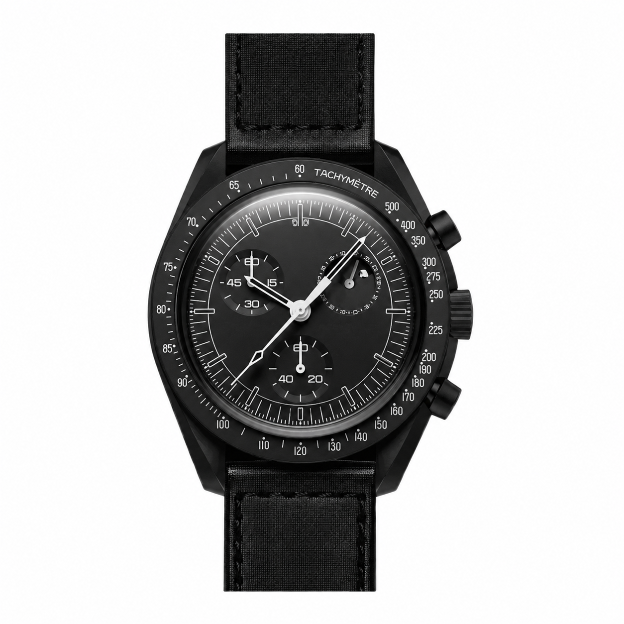 Black Chronograph Watch – Classic Edition
